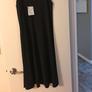 Black Maxi skirt 2XL Lularoe, Slinky NWT